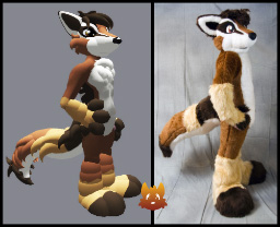 fursuit commissions creatures open examples character fc converted costumes sketch second into